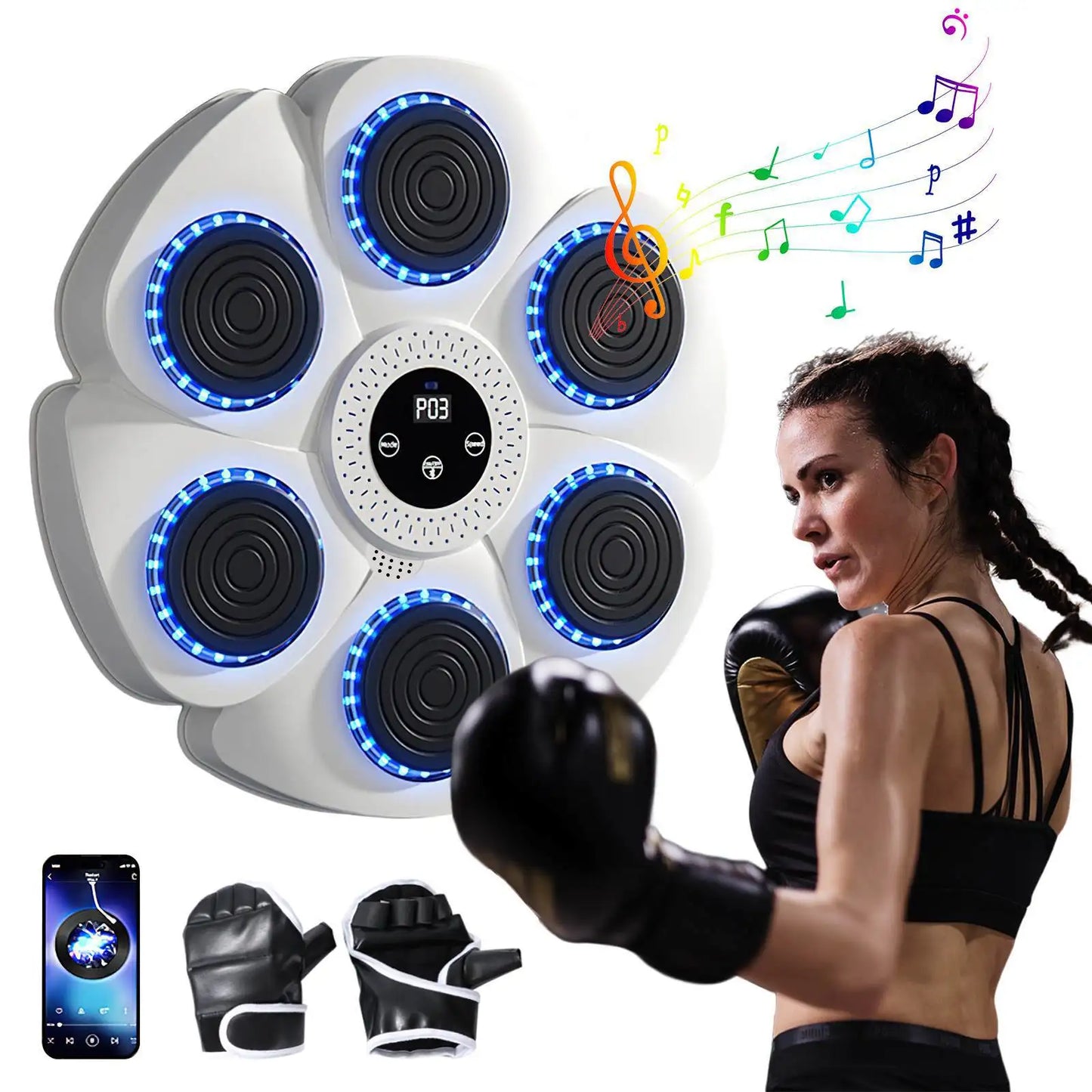 RhythmBox™ Smart Fitness Training Gloves™