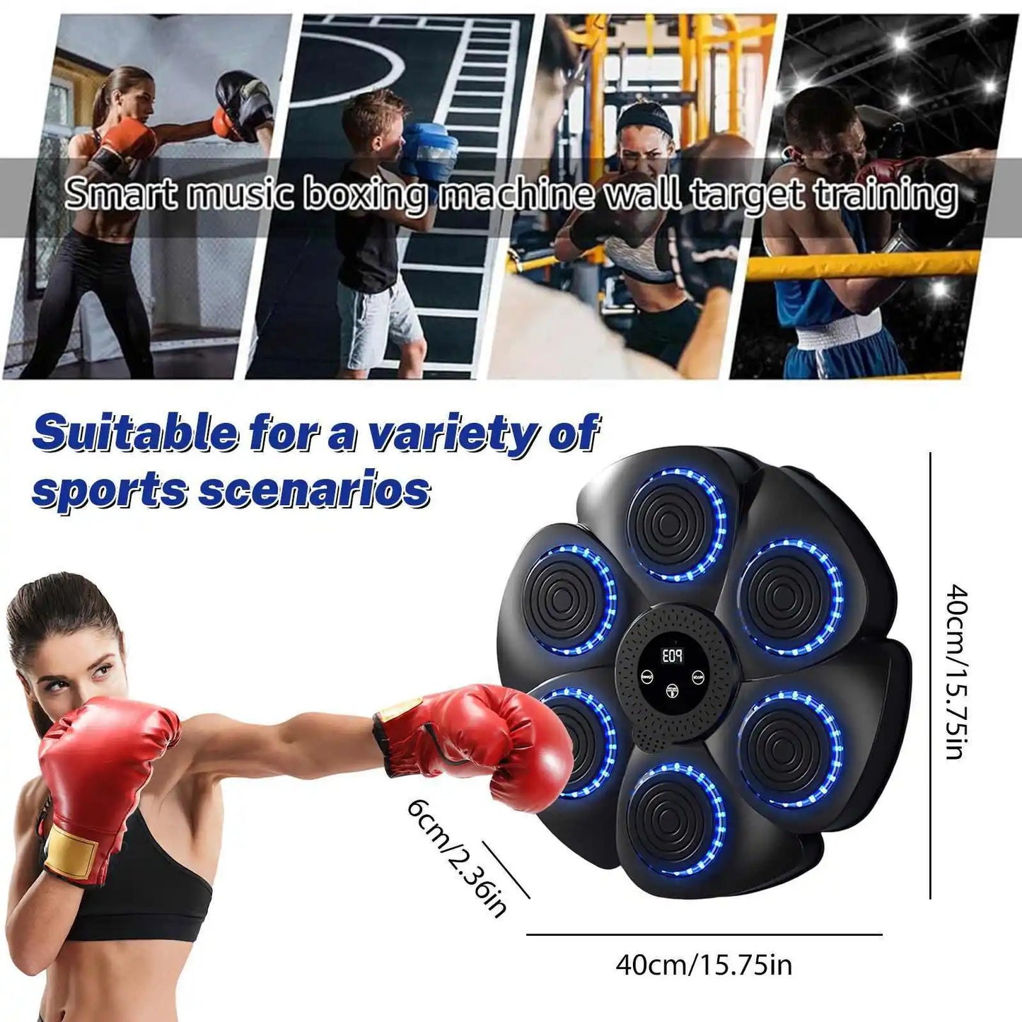 RhythmBox™ Smart Fitness Training Gloves™